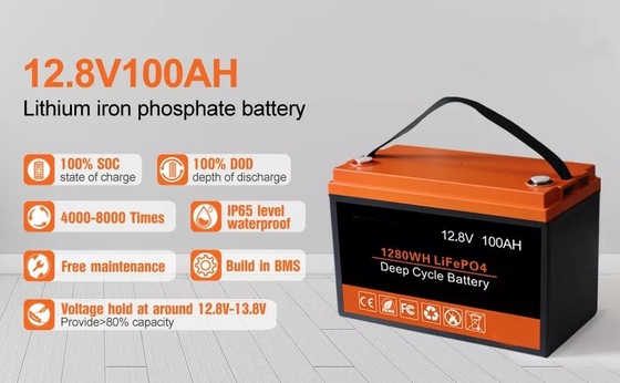 LFP Lifepo4 Battery 12V 100ah UN 60v 30ah Lithium Battery for Electric Scooter