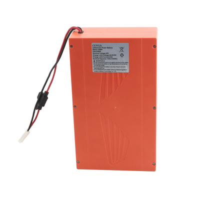 15A 48V 15Ah Μπαταρία λιθίου ποδηλάτου 18650 Μέγεθος μπαταρίας MSDS