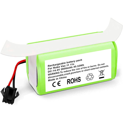 RoboVac Ηλεκτρική σκούπα Μπαταρία λιθίου 11S 15C 15T 14,4V 2800mAh Μπαταρία ιόντων λιθίου