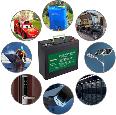 NCM 12v 20AH LiFePO4 Battery Pack 12,8V Ion Lithium Deep Cycle Battery Solar