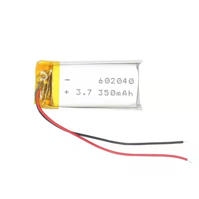 1S1P 3,7V 500mah Επαναφορτιζόμενη Μπαταρία 602040 Ιατρικές Συσκευές Μπαταρία Ιόντων Λιθίου
