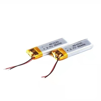 401030 Πακέτο μπαταριών Li Ion Polymer 3,7v 100mAh Μικρό πακέτο μπαταριών ιόντων λιθίου