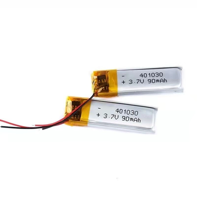 401030 Πακέτο μπαταριών Li Ion Polymer 3,7v 100mAh Μικρό πακέτο μπαταριών ιόντων λιθίου