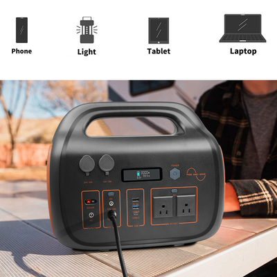 Φορητός σταθμός ισχύος 110V 220V 2000W 1500W Επαναφορτιζόμενη τράπεζα ισχύος