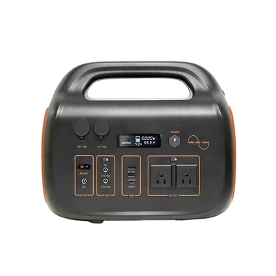Σταθμός ισχύος μπαταριών λιθίου 3,7V 500wh Φορητή ηλιακή γεννήτρια 18650