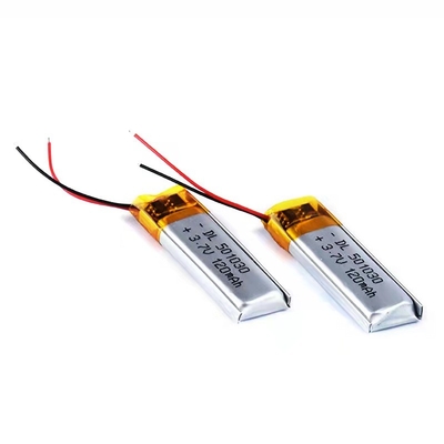 120mAh Λιθίου Πολυμερής Μπαταρία 0,12A Bluetooth Ακουστικά Επαναφορτιζόμενη Μπαταρία 1S1P