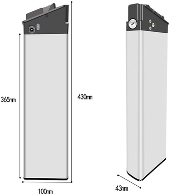 Μπαταρία λιθίου ποδηλάτου 4,25v Ελαφρύ TB108 E Bike Battery 48v 12,8ah