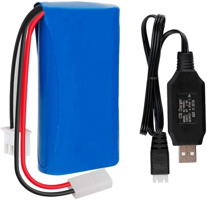 Ελαφρύ 7,4V 1300mAh μπαταρία λιθίου Τηλεχειριστήριο αυτοκινήτου NCM