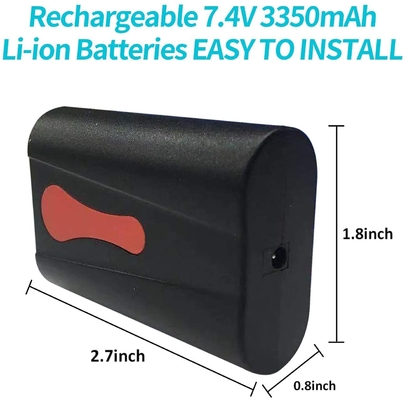 7,4V 3350mAH Μπαταρία λιθίου 3C NCM θερμαντική επιφάνεια με μπαταρία