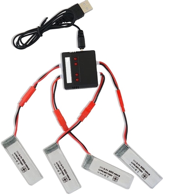 U817A Λιθίου Πολυμερής Μπαταρία 500mah 3,7v Lipo Επαναφορτιζόμενη Μπαταρία RC