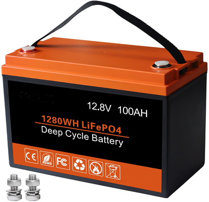 BMS 12V 200Ah Μπαταρία ιόντων λιθίου LFP Deep Cycle Μπαταρία φωσφορικού σιδήρου λιθίου