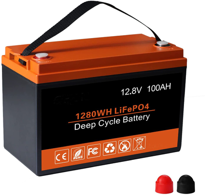 BMS 12V 200Ah Μπαταρία ιόντων λιθίου LFP Deep Cycle Μπαταρία φωσφορικού σιδήρου λιθίου