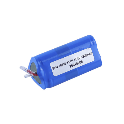 3S1P 3C Μπαταρία λιθίου 3200mAh 1.6A 18650 Επαναφορτιζόμενη μπαταρία ιόντων λιθίου